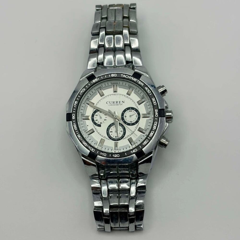 Silver Curren Men's Watch - Picture 3 of 4